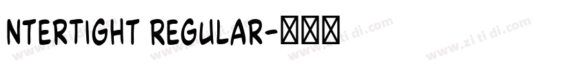 nterTight Regular字体转换